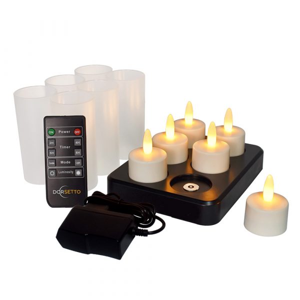 LED-Teelichter Sets – 6 Stück
